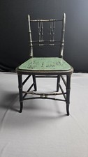 antique Regency bamboo chair