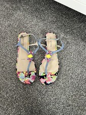 Red Herring Patterned Sandals