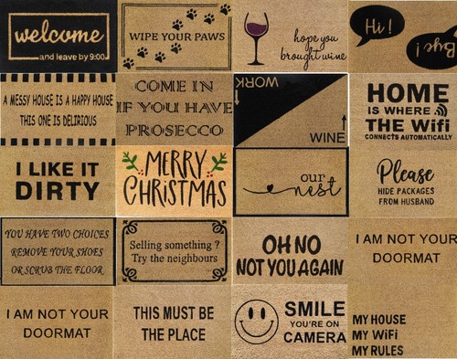 Door mat doormats non - doormats,