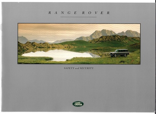 Range rover safety security - range,