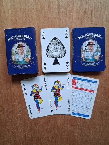Playing cards ayingerbrau - playing, cards*