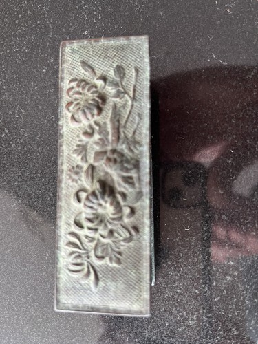 Antique trinket box with