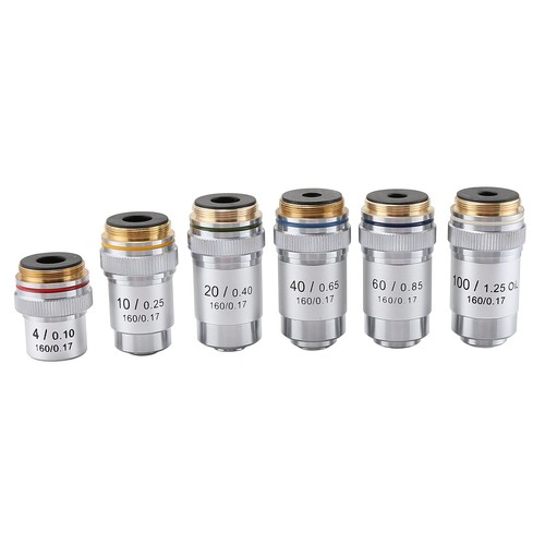 Achromatic objective lens - achromatic,
