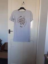 Ladies Short Sleeved Grey