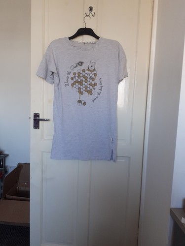 Ladies short sleeved grey - short,