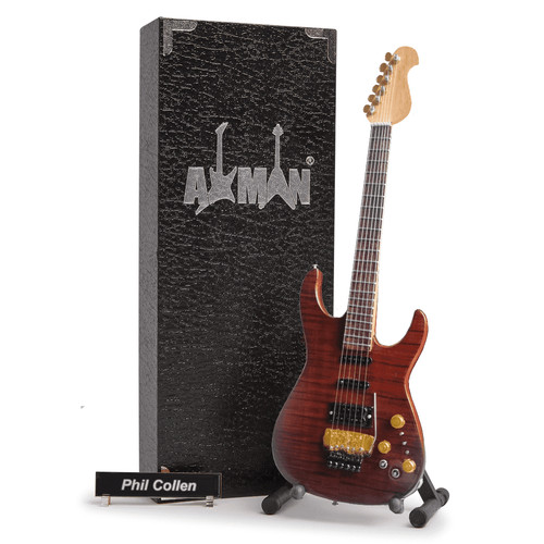Phil collen guitar - guitar, miniature