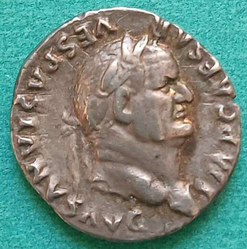 Vespasian denarius 79 ad - denarius,