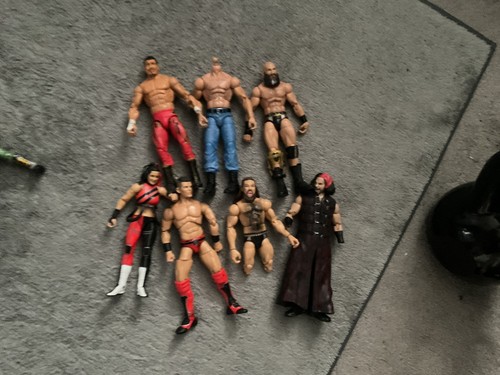 Wwe mattel bundle including - bundle,