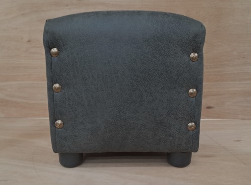 Footstool distressed grey - distressed,