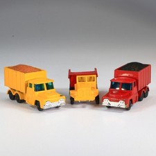 Husky Diecast Dump Trucks Lot