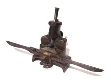 Rare Preston 1460 Hammer Type Punch Saw Set Bronzed No 17 Antique Old Tool