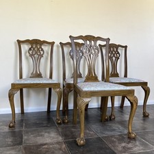 Set of Four Chippendale Style