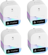 Matter Smart Plug Power Socket Remote Control Alexa Google Apple Energy Monitor
