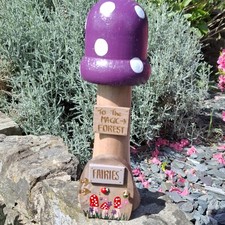 Handmade unusual 28cm purple - handmade,