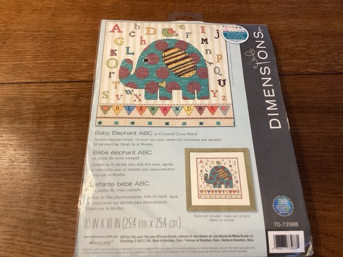 Dimensions baby elephant abc - dimensions,