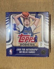 Topps NBA 2025/26 Mega Box Brand New Factory Sealed