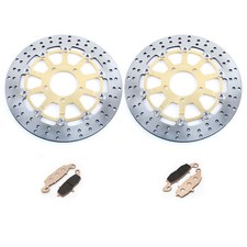 Front Brake Discs Pads For