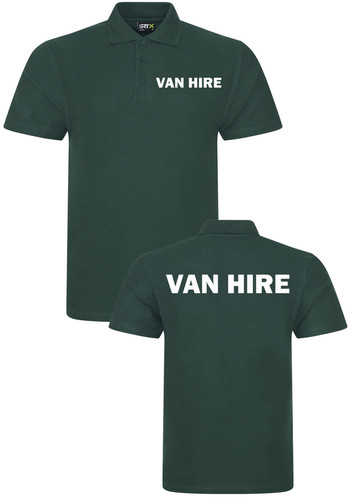 Van hire polo shirt - shirt, workwear