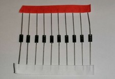 10 x 1N4007 Diodes. 1000v/1A