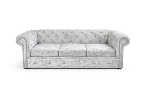 Chesterfield sofa crushed - chesterfield,