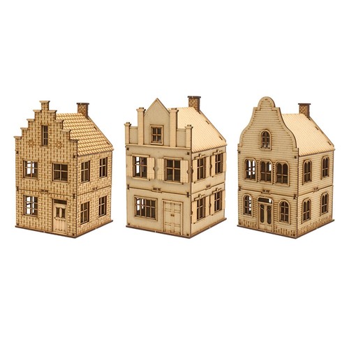 European building model - 1/72,