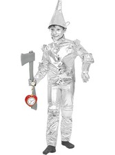 Tin Man Fancy Dress Costume - The Wizard of Oz for Boys (Warner Bros Official)