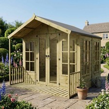 Summerhouse with veranda - with,