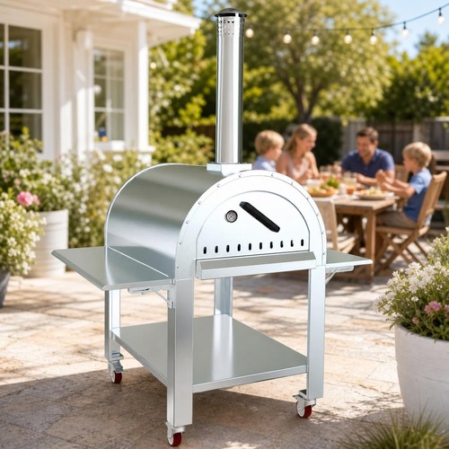Wood fired outdoor - outdoor, pizza