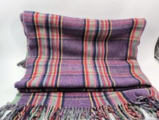 Multicolour Tartan Wool Blend