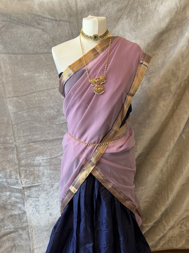Half saree material - half,