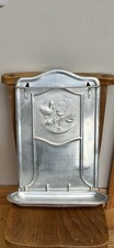 Vintage French Metal Kitchen Utensil Holder Drip Rack, Kitchen Wall Storage Rack