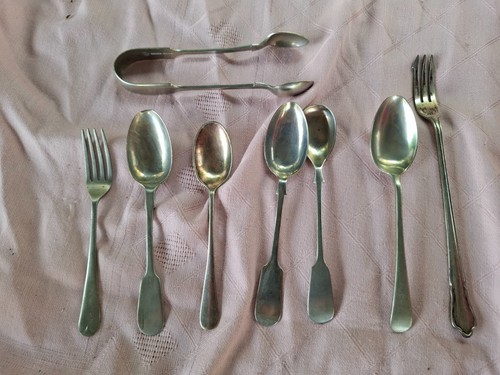 Vintage job lot spoons - vintage, cutlery