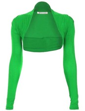 Ladies Long Sleeve Shrug Open