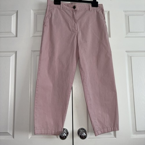 Pink shell cotton chinos - s,