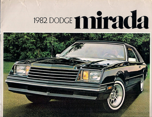 Dodge mirada 1982 usa market - mirada,