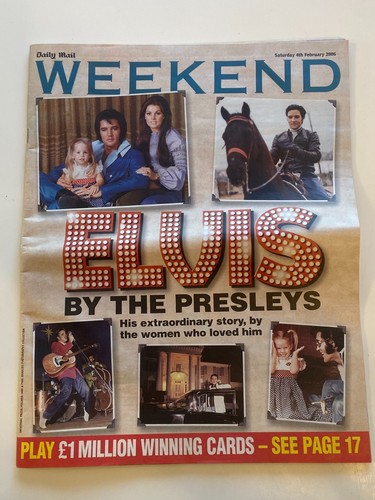 Elvis newspaper magazine daily - elvis,