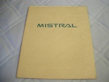 Nissan catalog Mistral R20