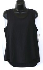 HABITAT Slvlss Black Blse