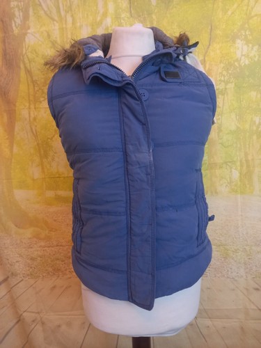 Superdry blue hooded - , down