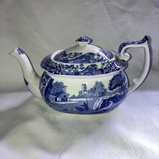 Spode Blue Italian Teapot