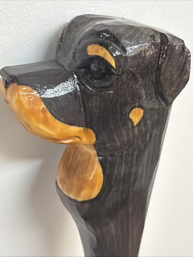 Walking stick hand carved - hand, in