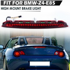 For BMW Z4 E85 2002-08 Rear High Level Third 3rd LED Brake Stop Light Red Lens