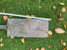 extra long handle irish peat spade shovel