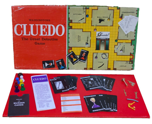 Cluedo 1972 vintage - cluedo,