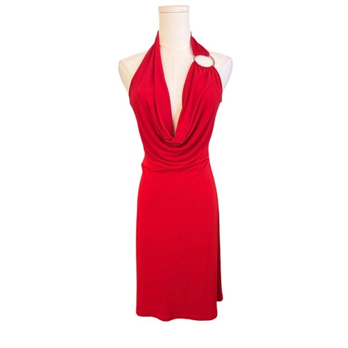 Rumor red halter - halter, neck
