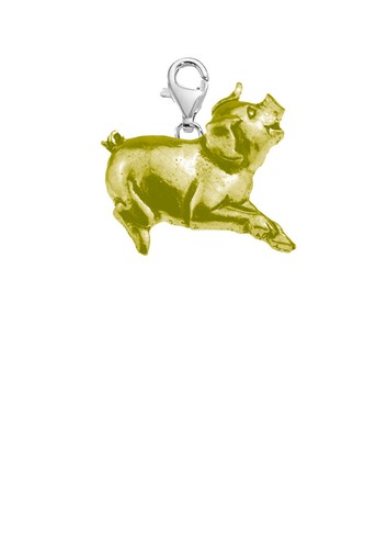 A39 running pig - , pewter