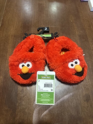 Toddler red slippers - 2,