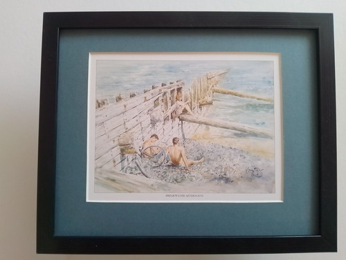 Gordon king print breakwater - print,