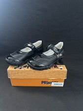 Primigi 'Phoeb' Girl's Black Leather With Patent Mary-Jane Shoes EU26 /UK8.5