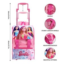 Girls Barbie Square Backpack